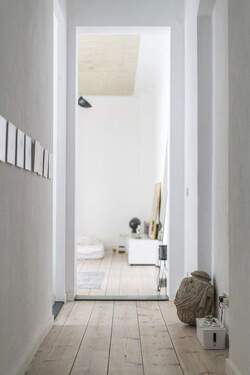 Blick in die Wohnung - 