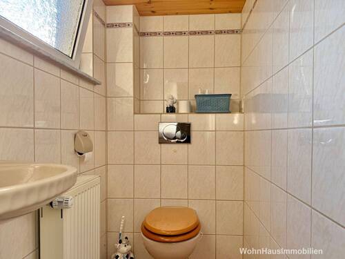 Gäste WC im Erdgeschoss - 