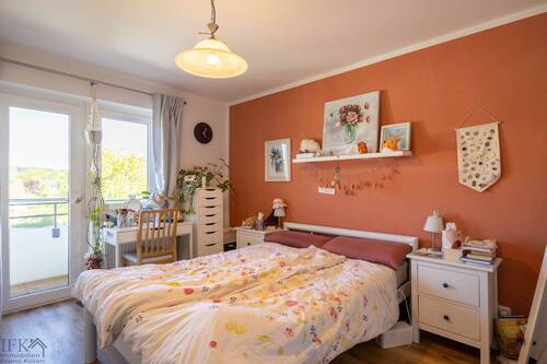 Schlafzimmer - 3 Zimmer Etagenwohnung in Weilheim