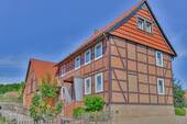 Hausansicht - Charmantes Fachwerkhaus in Gielde bei Schladen - Historie trifft auf Potenzial