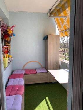 Balkon u. Sitzbereich - 