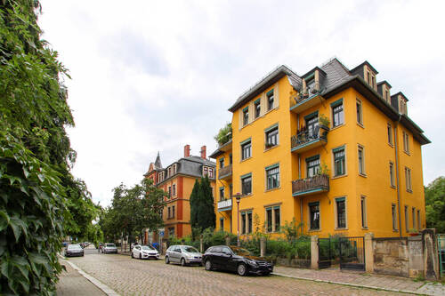 Blick in die Anliegerstraße - 