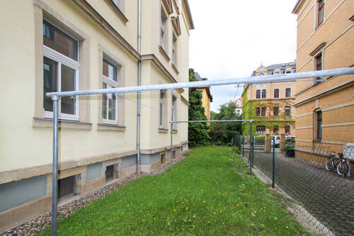 Wäschetrockenplatz - Etagenwohnung mit 63,40 m² in Dresden zum Kaufen