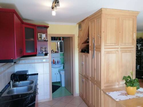 Küche + Badezimmer + Wohnzimmer - 