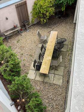 Terrasse - 3 Zimmer Büro in Radebeul