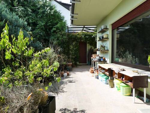 Blickgeschützte terrasse - 