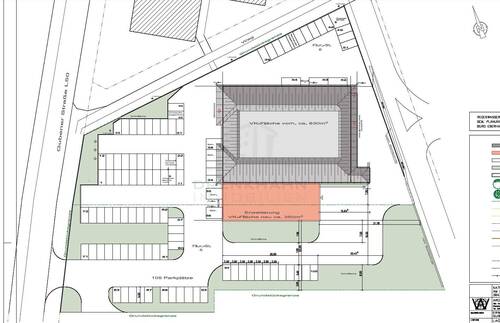 Lageplan - Gewerbeobjekt (Büro, Produktion, Verkauf) in Peitz