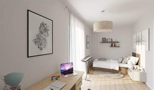 Das Kinderzimmer bietet Ihrem Kind Raum zur Entfaltung - 3 Zimmer Etagenwohnung in Düsseldorf