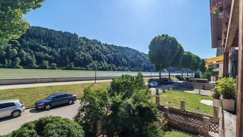 Balkonausblick - 2 Zimmer Etagenwohnung in Obernzell