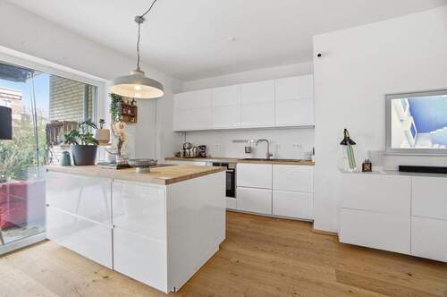 Küche - Etagenwohnung mit 105,00 m&sup2; in Düsseldorf zum Kaufen