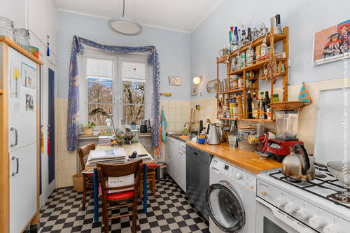 Küche - Etagenwohnung mit 102,50 m² in Bremen zum Kaufen