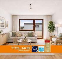 Wo der Tag zur Ruhe kommt - Ihre helle 2-Zimmer-Wohnung mit Südwest-Balkon und Weitblick - Leinfelden-Echterdingen