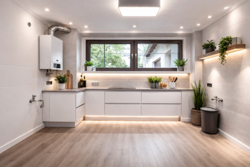 Küche digital bearbeitet - 5 Zimmer Etagenwohnung zum Kaufen in Wuppertal