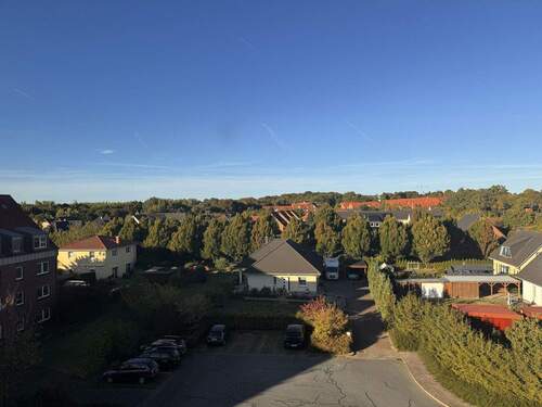 Aussicht vom Treppenhaus - 3 Zimmer Etagenwohnung in Wismar