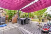 Große überdachte Terrasse - 