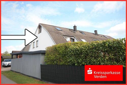 Süd-West-Ansicht - Gut geschnittene Maisonettewohnung in angenehmer Wohnlage!