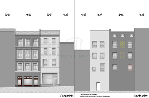 Nord.- Südansicht - 