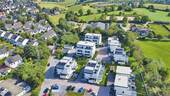 Siedlung von oben - 