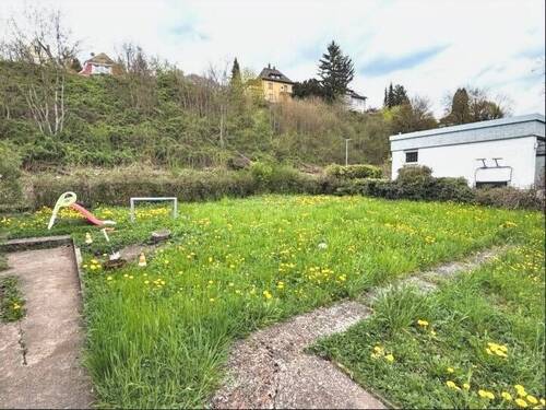 Blick aufs Grundstück - Grundstück zum Kaufen in Waldshut-Tiengen