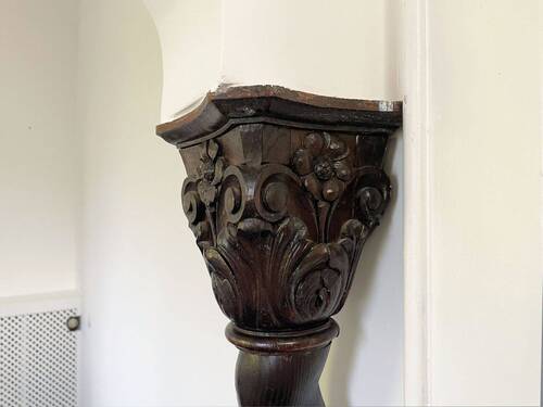 Säule im Windfang - 