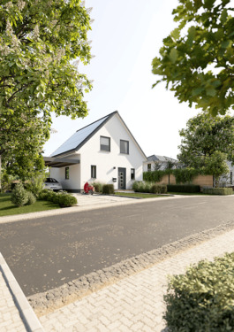 Hausansicht - Attraktive Neubauimmobilie in Brüggen