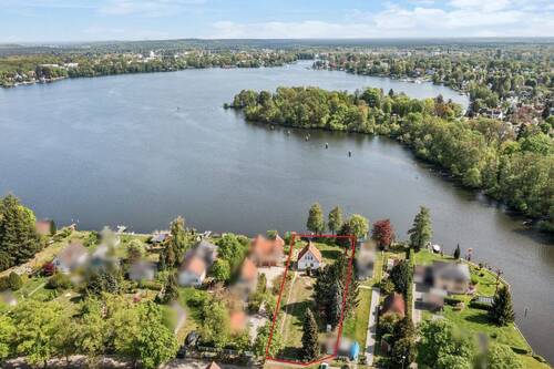 Grundstück-markiert - ! Top Lage am Dämeritzsee ! Rohdiamant mit Potential