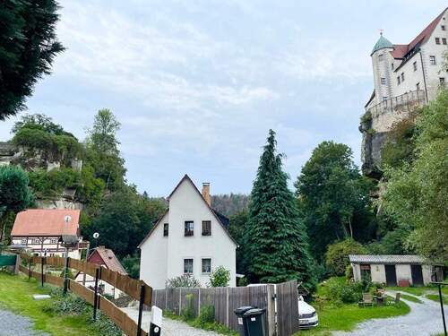 Fernsicht - Einfamilienhaus in der Sächsischen Schweiz - Hohnstein