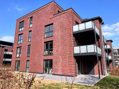 Ansicht - Moderne 2-Zimmer-Wohnung mit Balkon in hochwertigem Neubau