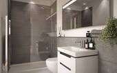 Badezimmer mit Badewanne - Etagenwohnung mit 88,90 m&sup2; in Potsdam zum Kaufen
