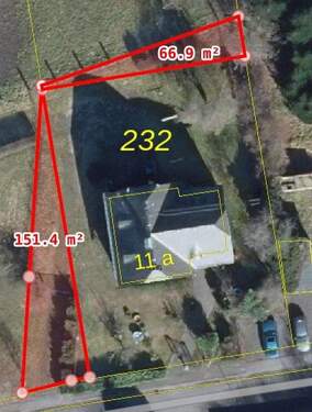 Geänderte Fläche - 