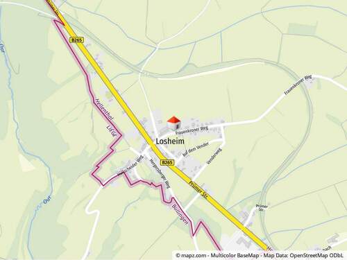 Geolyzer Kartenausschnitt - 