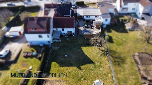 Luftbild Lage - 4 Zimmer Doppelhaushälfte in Stralsund