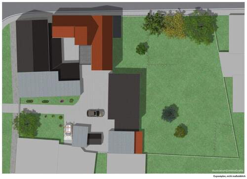 Lageplan des Grundstücks - 