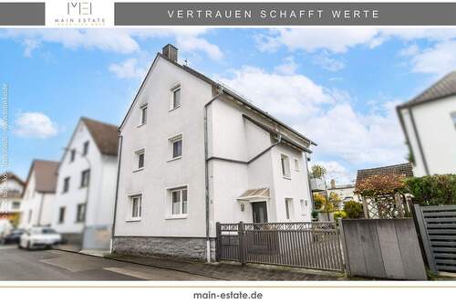 Hausansicht - Gepflegtes Zweifamilienhaus in familienfreundlicher Lage