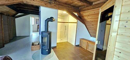 Sauna mit Dusche - 