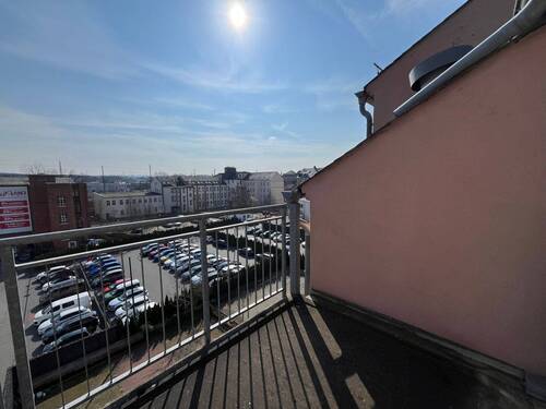 Balkonaussicht.jpg - Etagenwohnung mit 72,00 m&sup2; in Chemnitz zur Miete