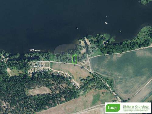 Lage Luftbild - Grundstück in Groß Kreutz (Havel) zum Kaufen