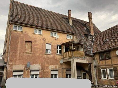 Hofansicht 1 - 2 Zimmer Mehrfamilienhaus, Wohnhaus zum Kaufen in Wanzleben-Börde OT Klein Wanzleben