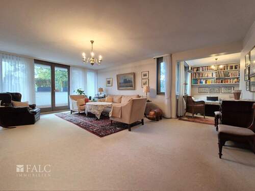 Wohnzimmer - Etagenwohnung mit 147,00 m² in Bad Soden am Taunus zum Kaufen