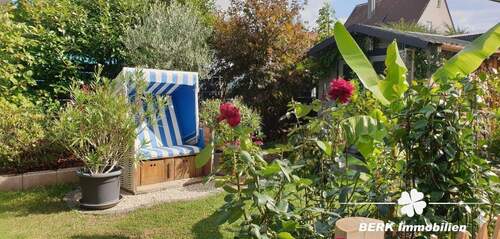 Garten - Doppelhaushälfte mit 145,00 m&sup2; in Elsenfeld zum Kaufen