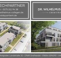 Einmalige Penthousewohnung 4 oder 5 Raum (je nach Wunsch ) im neuen Wohngebiet am Ryck Bestlage in Greifswald - exklusive Ausstattung!!