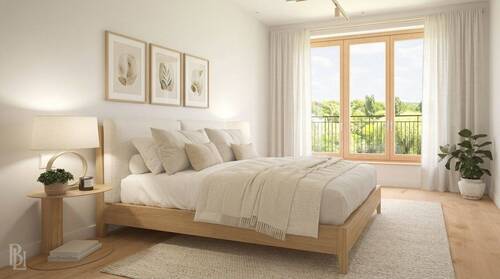 Schlafzimmer - Effizient geschnittene 3-Zimmer-Neubauwohnung in Potsdam West - 60 m² mit moderner Ausstattung