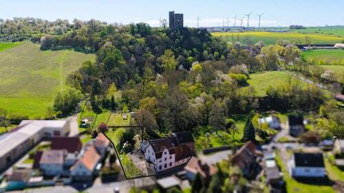 Luftansicht - Raus aus der Stadt. Rein ins eigene Projekt- ein Ort für neue Lebensideen!