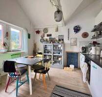 Grosszügige Studi-1,5-Zi-Whg 39qm (ca. 49qm Grundfläche) mit Galerie + in 4-FamHs + GartenHaus + Garten - Freiburg im Breisgau Günterstal
