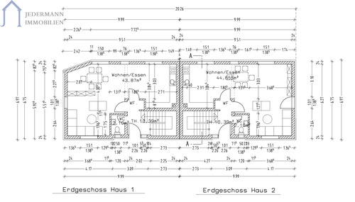 Erdgeschoss Neubau - 