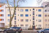 Hausansicht - Vermietete 2-Zimmer-Hochparterrewohnung in Alt-Mariendorf