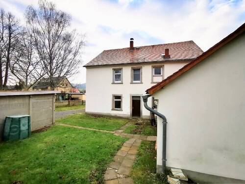 Rückansicht - 7 Zimmer Mehrfamilienhaus, Wohnhaus zum Kaufen in Cunewalde