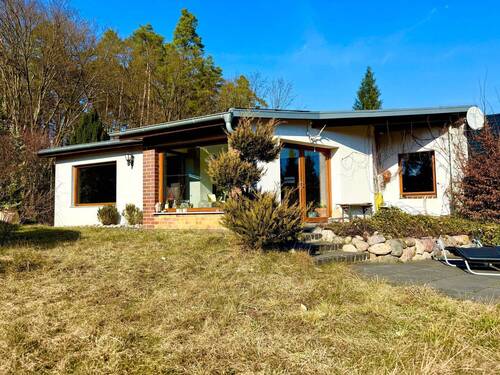 Hausansicht - 4 Zimmer Einfamilienhaus in Löwenberger Land