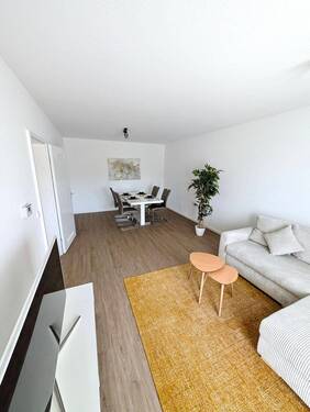 Wohnzimmer - Esszimmer - Etagenwohnung mit 70,00 m² in Mainz zur Miete