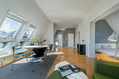 Image - SCHICK MIT SKYLINEBLICK ... Dachgeschoss mit toller Ausstattung